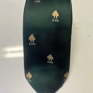 VTG 1979 Allyn The Flasher Dirty Old Man Necktie Funny Emerald Green Evening